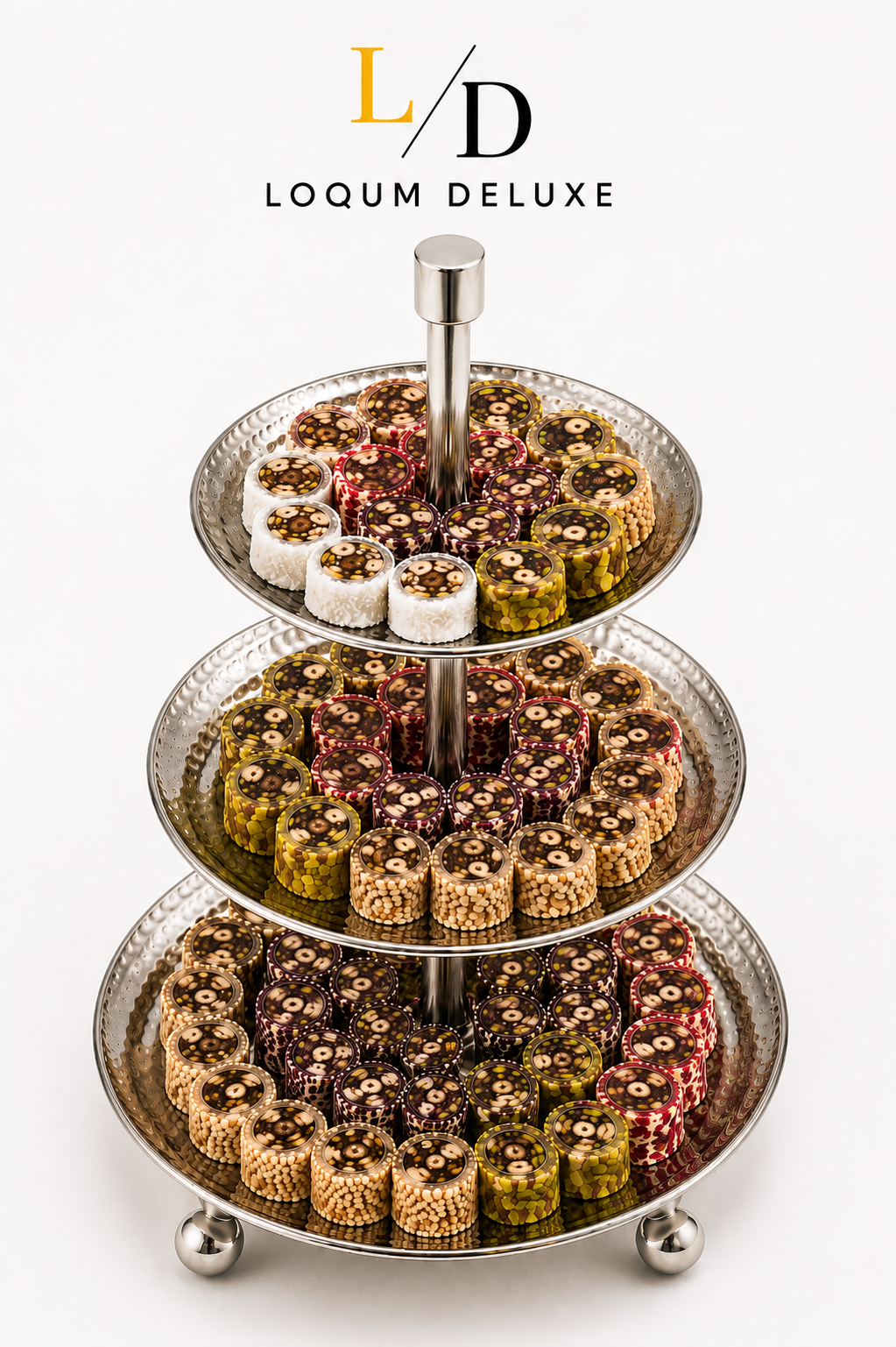 3-Laagse Deluxe Etagère